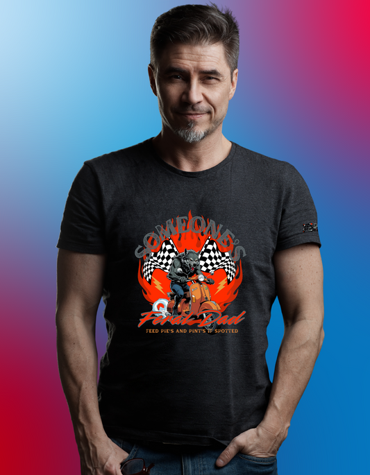 Someone’s Feral Flame's Dad/Mother T shirt – Funny Werewolf Scooter Graphic T shirt| Feral Flames collection